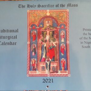 Traditional Liturgical Calendar 2021