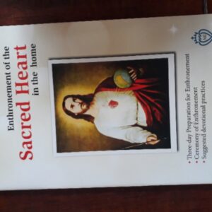 White Enthronement Of The Sacred Heart In The Home
