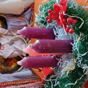 Advent candle set